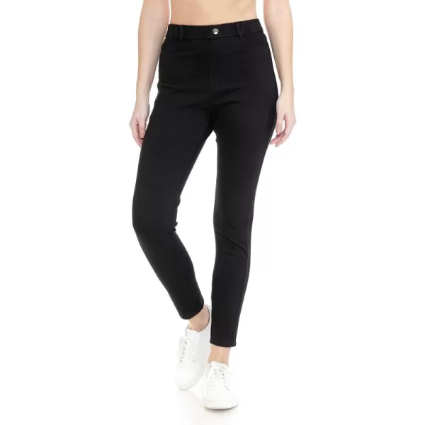 Leggings Depot Women's Stretch Pull-on Skinny Denim Look Jean Leggings 