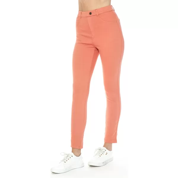 Leggings Depot Women's Stretch Pull-on Skinny Denim Look Jean Leggings 