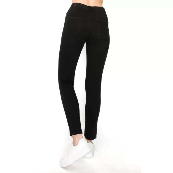 Leggings Depot Women's Stretch Pull-on Skinny Denim Look Jean Leggings 