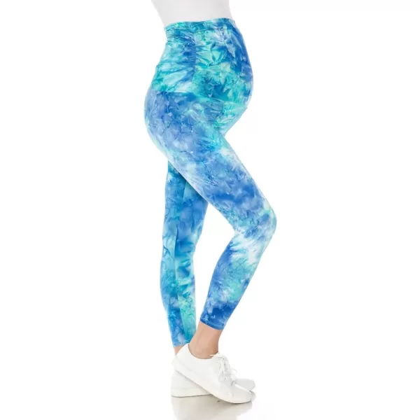 Full Length Blue Green Tie Dye