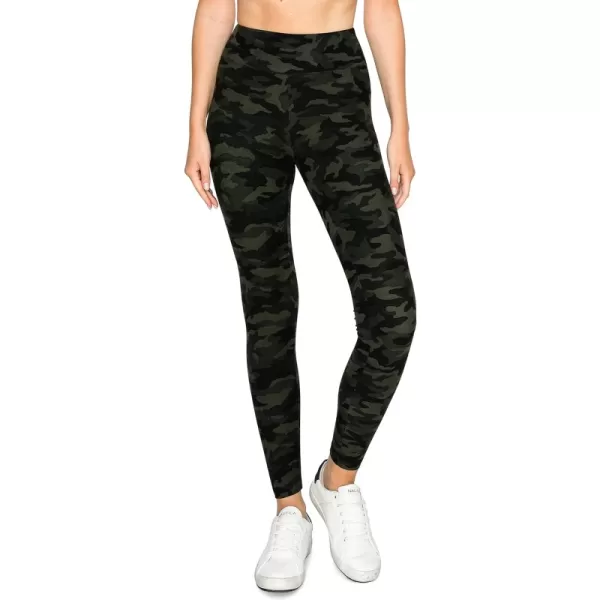 Active Yoga-green Camo