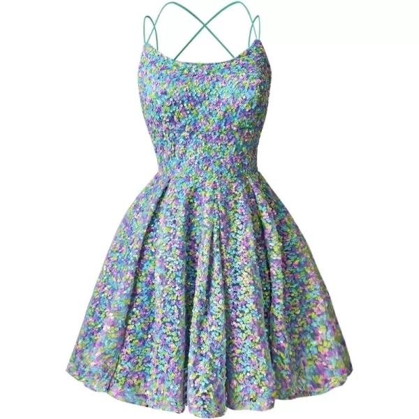 Blue Multicolour