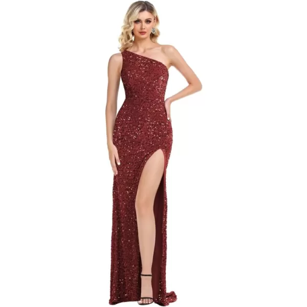 Wine Red-corset Back