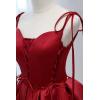 imageVintage Gothic Dresses Satin Homecoming Dress Short Prom Dress for Teens Spaghetti Straps Cocktail GownsDusty Rose