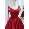 imageVintage Gothic Dresses Satin Homecoming Dress Short Prom Dress for Teens Spaghetti Straps Cocktail GownsDusty Rose