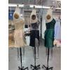imageBeaded Homecoming Dresses for Teens Satin Mermaid Prom Dresses Short Pleated Formal DressBlack