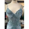 imageSatin Mermaid Homecoming Dresses for Teens Beaded Prom Dress Short Formal Party DressYellow