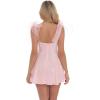 imageSpaghetti Straps Sequins Homecoming Dresses 2025 V Neck Club Party Dress Sexy Bodycon Mini Dress with BowWine Red