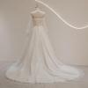 imagePuffy Sleeve Tulle Prom Dresses Off The Shoulder Ball Gown Sweetheart A Line Formal Evening GownsSky Blue