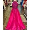 imageRomper Jumpsuits Pageant Gowns Halter Kids Party Prom Ball Gowns Formal DressesAqua