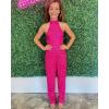imageRomper Jumpsuits Pageant Gowns Halter Kids Party Prom Ball Gowns Formal DressesAqua
