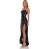 imageSpaghetti Straps Sequin Prom Dresses for Women Tight Mermaid Formal Dress Ruffle Sparkly Evening Party GownsPink