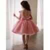 imageTutu Pageant Gowns Sequin Flower Girl Dress Short Princess Dress Ball GownYellow