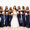 imageOne Shoulder Mermaid Bridesmaid Dresses for Wedding Ruched Satin Prom Dress Bodycon Formal Party DressPeacock
