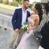 imageOne Shoulder Satin Bridesmaid Dresses Mermaid Prom Dress Long Bodycon Formal Wedding Dress for WomenMint Green