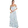 Floral Light Blue