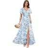 Floral Light Blue
