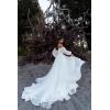 imageSimple Boho Wedding Dresses for Bride 2024 Mermaid Lace Spaghetti Straps V Neck Beach Bridal GownsGivory