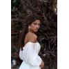 imageSimple Boho Wedding Dresses for Bride 2024 Mermaid Lace Spaghetti Straps V Neck Beach Bridal GownsGwhite
