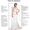 imageSimple Boho Wedding Dresses for Bride 2024 Mermaid Lace Spaghetti Straps V Neck Beach Bridal GownsJwhite