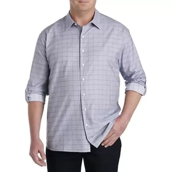 DXL Synrgy Men's Big and Tall Large Check Sport Shirt