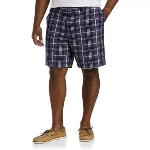 DXL Big + Tall Essentials Men's Big and Tall Plaid Shorts