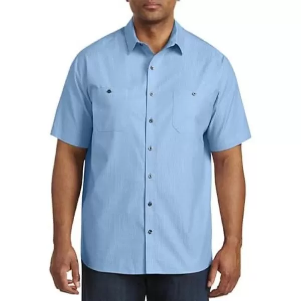 DXL Synrgy Men's Big and Tall Textured Solid Sport Shirt