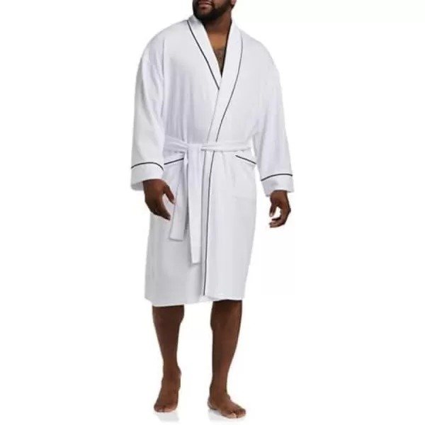 DXL Big + Tall Essentials Men's Big and Tall Lightweight Robe