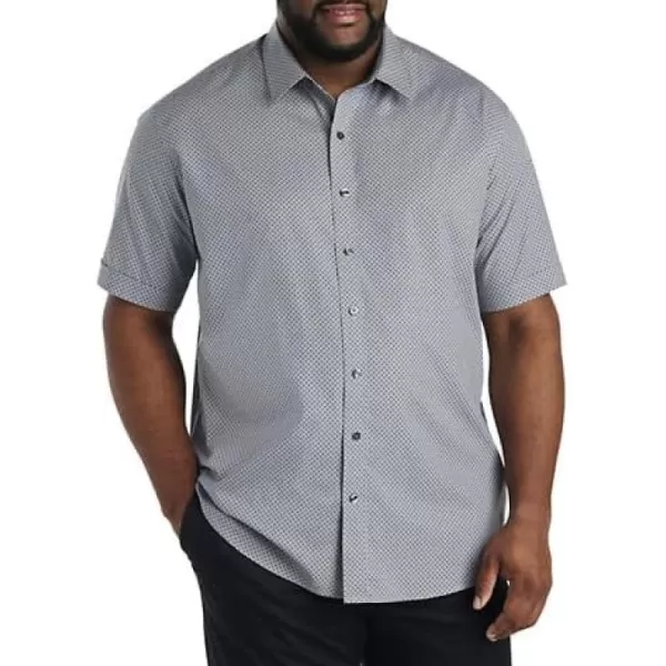 DXL Synrgy Men's Big and Tall Micro Dot Sport Shirt