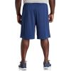 imageDXL Big  Tall Essentials Mens Big and Tall 2pk Mesh ShortsBlack Navy