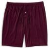 imageDXL Big  Tall Essentials Mens Big and Tall Knit PJ ShortsBurgundy