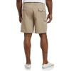 imageDXL Big  Tall Essentials Mens Big and Tall Twill Cargo ShortsDark Khaki