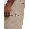 imageDXL Big  Tall Essentials Mens Big and Tall Twill Cargo ShortsDark Khaki