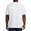 imageDXL Big  Tall Essentials Mens Big and Tall 2pk TeesBright White