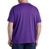 imageDXL Big  Tall Essentials Mens Big and Tall 2pk TeesPurple