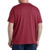 imageDXL Big  Tall Essentials Mens Big and Tall 2pk TeesRed