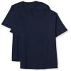 imageDXL Big  Tall Essentials Mens Big and Tall 2pk TeesTotal Eclipse
