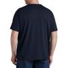 imageDXL Big  Tall Essentials Mens Big and Tall 2pk TeesTotal Eclipse