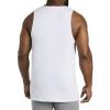 imageDXL Big  Tall Essentials Mens Big and Tall 3pk Jersey TShirts WhiteWhite