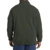 imageDXL Big  Tall Essentials Mens Big and Tall FullZip Polar Fleece JacketDark Green