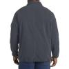 imageDXL Big  Tall Essentials Mens Big and Tall FullZip Polar Fleece JacketDark Grey