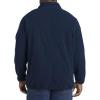 imageDXL Big  Tall Essentials Mens Big and Tall FullZip Polar Fleece JacketNavy