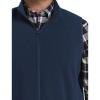 imageDXL Big  Tall Essentials Mens Big and Tall FullZip Polar Fleece VestNavy