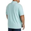 imageDXL Big  Tall Essentials Mens Big and Tall Jersey Polo ShirtAqua