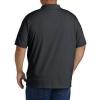 imageDXL Big  Tall Essentials Mens Big and Tall Jersey Polo ShirtBlack