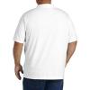 imageDXL Big  Tall Essentials Mens Big and Tall Jersey Polo ShirtWhite