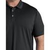 imageDXL Big  Tall Essentials Mens Big and Tall Solid Golf Polo ShirtBlack