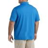 imageDXL Big  Tall Essentials Mens Big and Tall Solid Golf Polo ShirtBlue