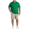 imageDXL Big  Tall Essentials Mens Big and Tall Solid Golf Polo ShirtGreen