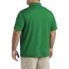 imageDXL Big  Tall Essentials Mens Big and Tall Solid Golf Polo ShirtGreen